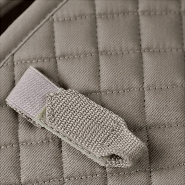 2025 WeatherBeeta Prime Air-Tec Jump Shaped Saddle Pad 1028251 - Natural Clay